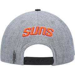 Phoenix Suns Pro Standard Classic Logo Two-Tone Snapback Hat Gray/Black