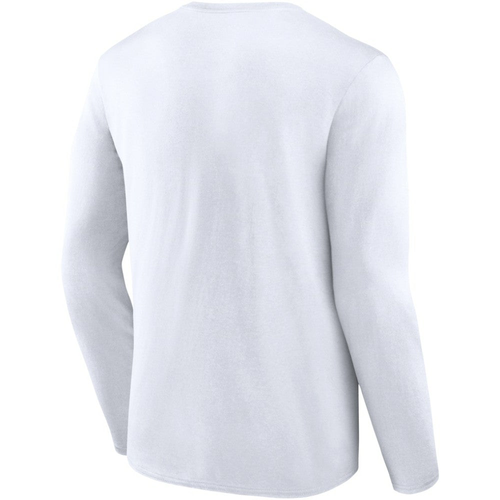 Seattle Kraken Fanatics Breakaway Combo Long Sleeve T-Shirt - White | US 200351804