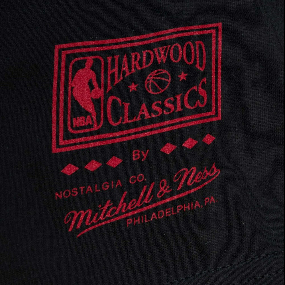 Dominique Wilkins Atlanta Hawks Hardwood Classics Bling Concert Player T-Shirt Black - Mitchell & Ness