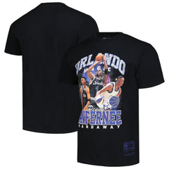Penny Hardaway Orlando Magic Hardwood Classics Bling Concert Player T-Shirt Black - Mitchell & Ness