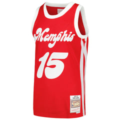 Vince Carter Memphis Grizzlies 2015/16 Hardwood Classics Swingman Jersey Red - Mitchell & Ness