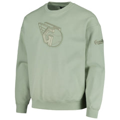 Cleveland Guardians Pro Standard Neutral Drop Shoulder Pullover Sweatshirt - Green Pullover
