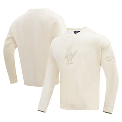 St. Louis Cardinals Pro Standard Neutral Drop Shoulder Pullover Sweatshirt - Cream Pullover