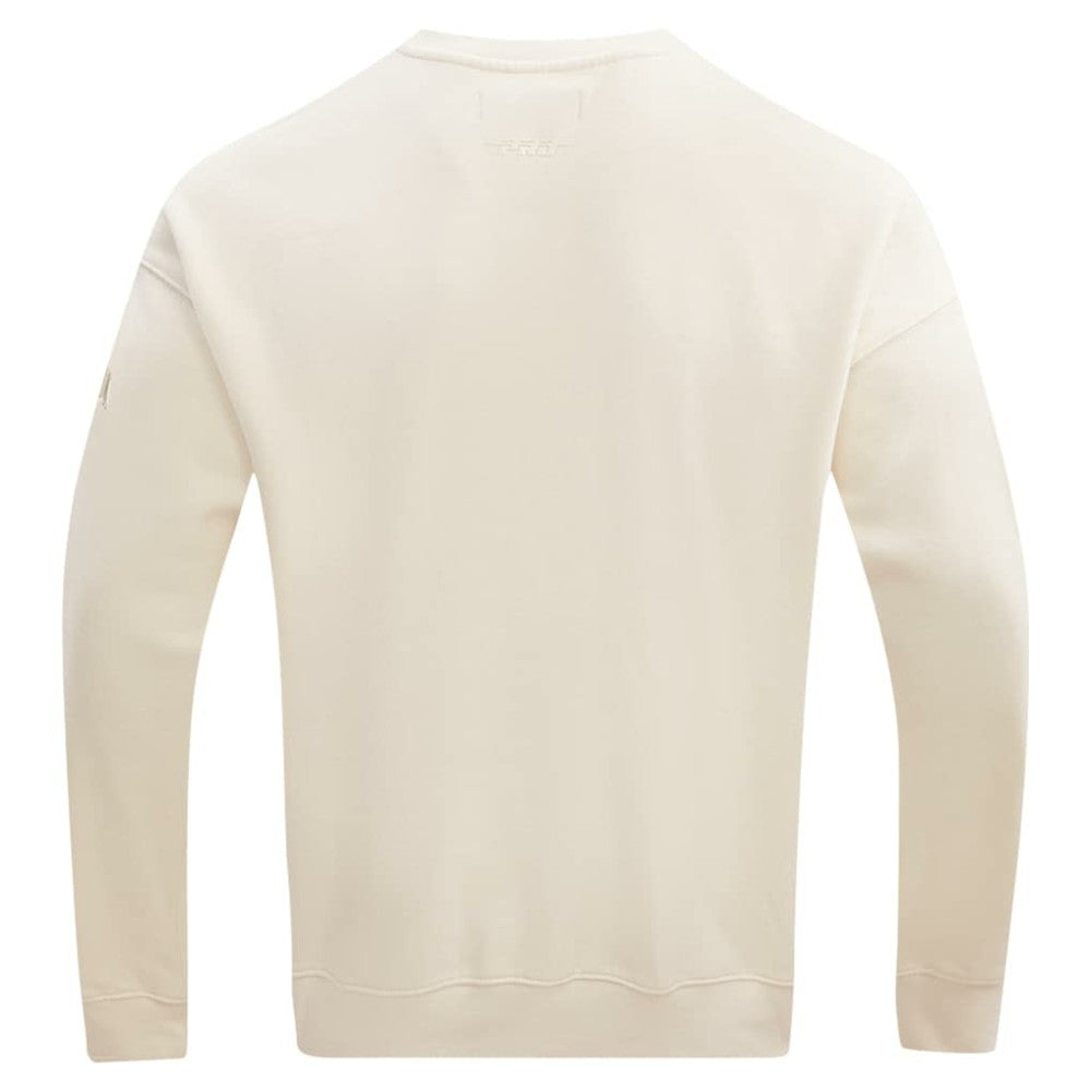St. Louis Cardinals Pro Standard Neutral Drop Shoulder Pullover Sweatshirt - Cream Pullover