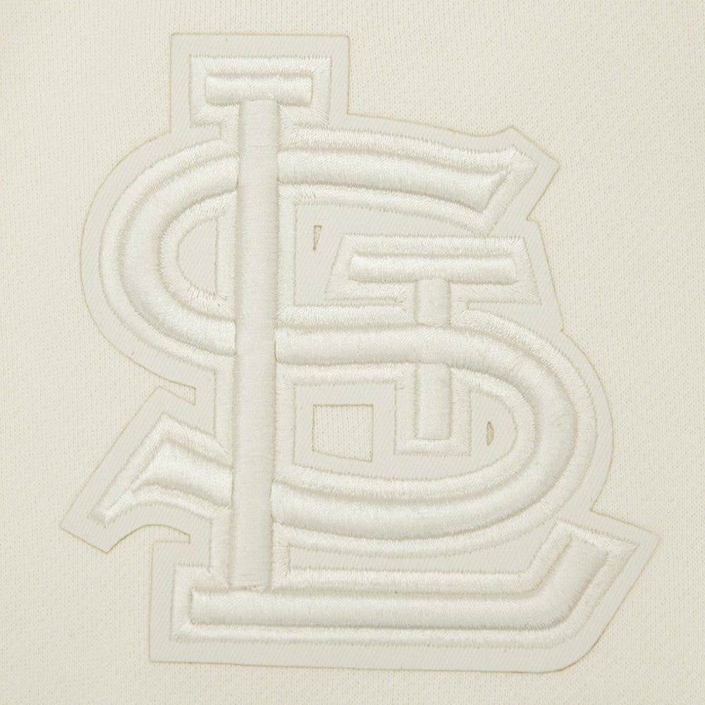 St. Louis Cardinals Pro Standard Neutral Drop Shoulder Pullover Sweatshirt - Cream Pullover