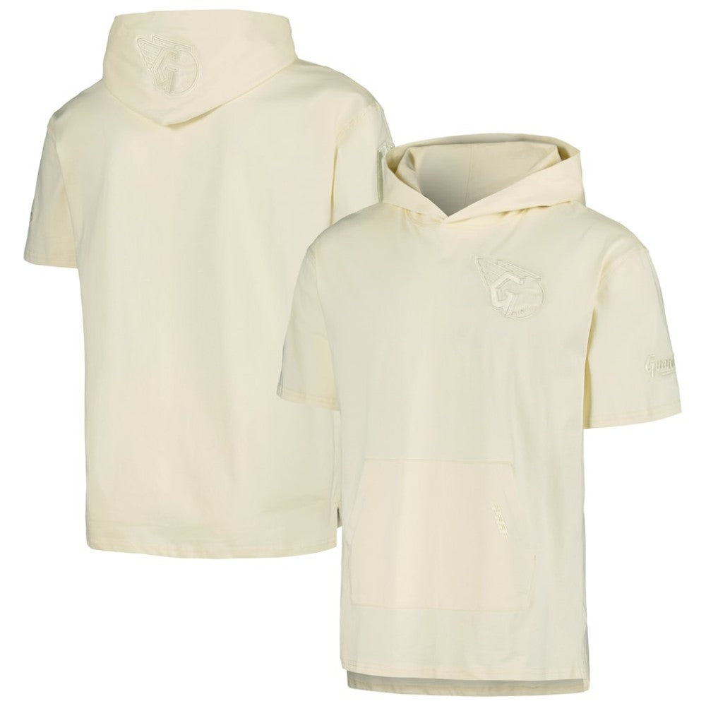 Cleveland Guardians Pro Standard Neutral Hoodie T-Shirt - Cream Hoodies