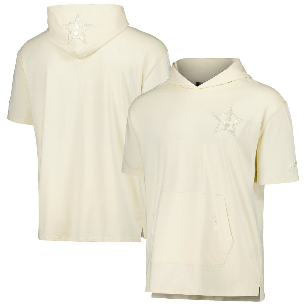 Houston Astros Pro Standard Neutral Hoodie T-Shirt - Cream Hoodies
