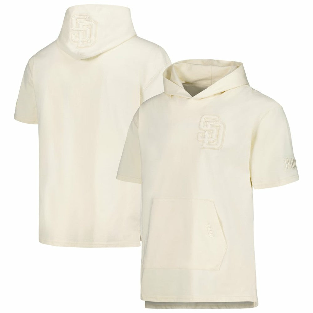 San Diego Padres Pro Standard Neutral Hoodie T-Shirt - Cream Hoodies