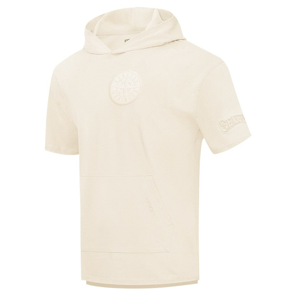 Seattle Mariners Pro Standard Neutral Hoodie T-Shirt - Cream Hoodies