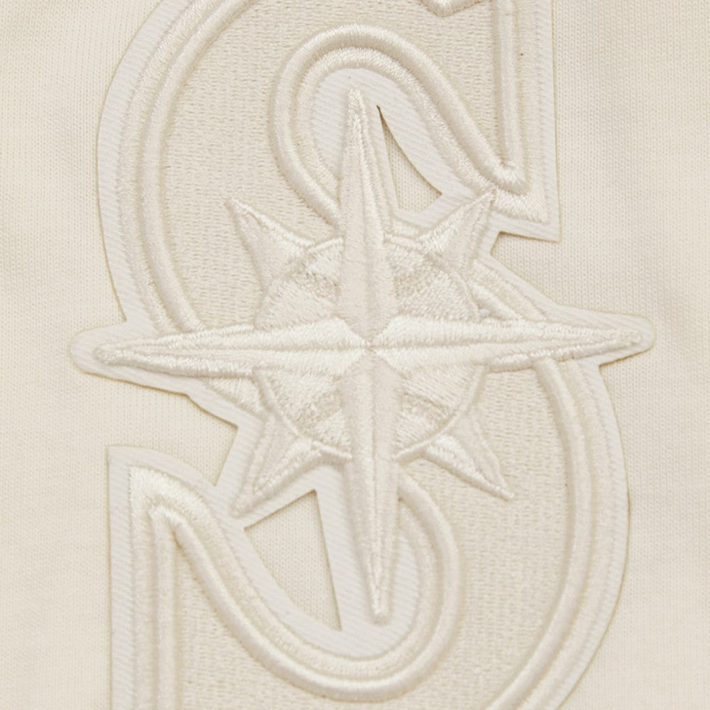 Seattle Mariners Pro Standard Neutral Hoodie T-Shirt - Cream Hoodies