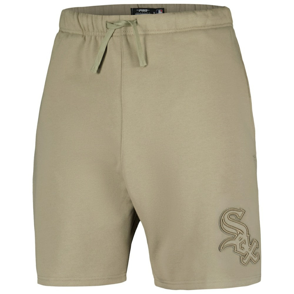 Chicago White Sox Pro Standard Neutral Fleece Shorts - Khaki Shorts
