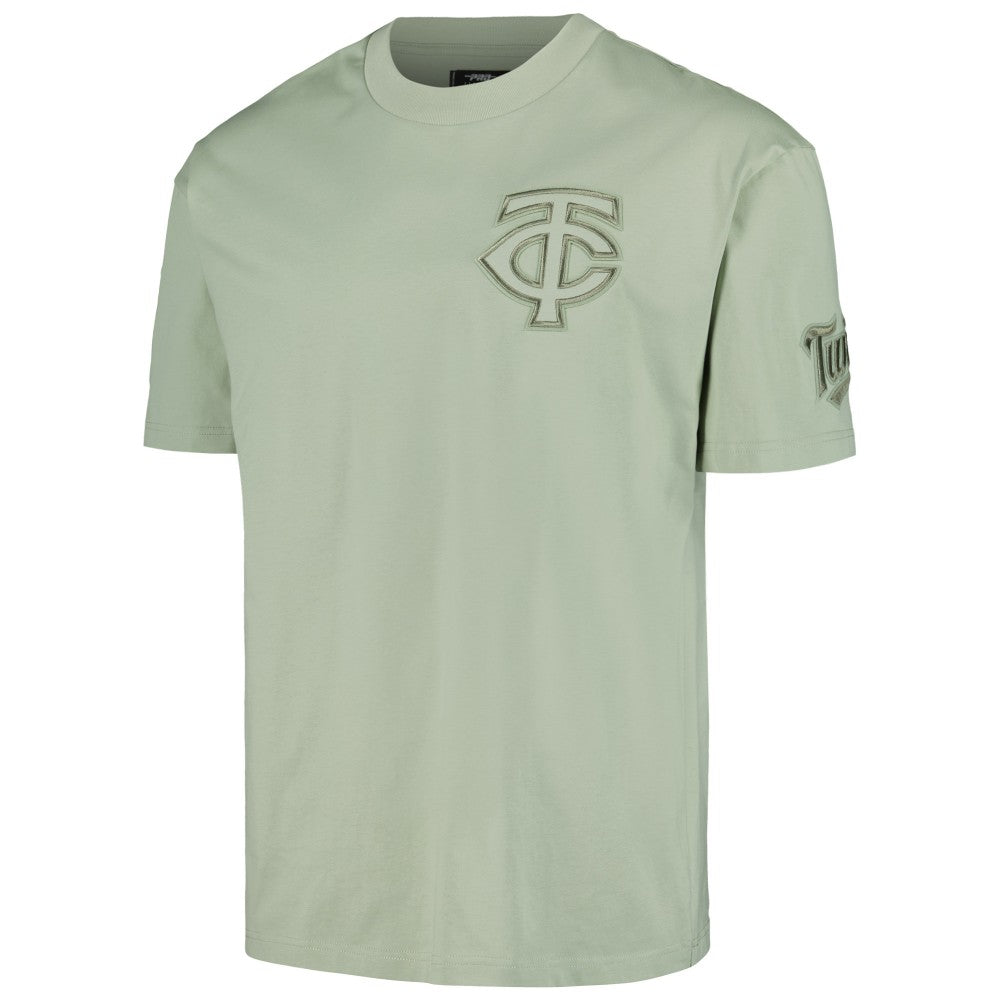Minnesota Twins Pro Standard Oversized Neutral CJ Dropped Shoulders T-Shirt - Mint T-shirts