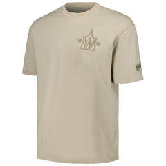 Washington Nationals Pro Standard Oversized Neutral CJ Dropped Shoulders T-Shirt - Tan T-shirts