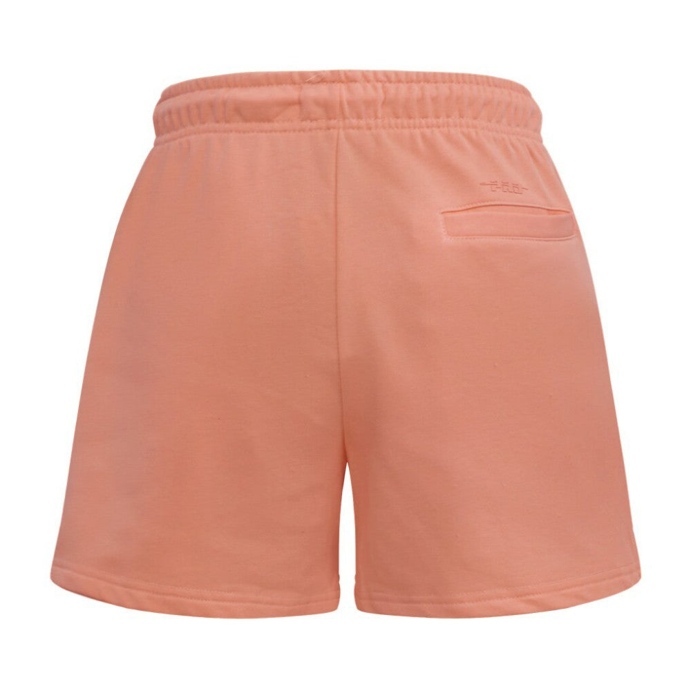 Atlanta Braves Pro Standard Women's Neutral Fleece Shorts - Pink Shorts