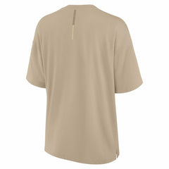 Pittsburgh Pirates Fanatics Women's Oversized Elements T-Shirt - Khaki T-shirts