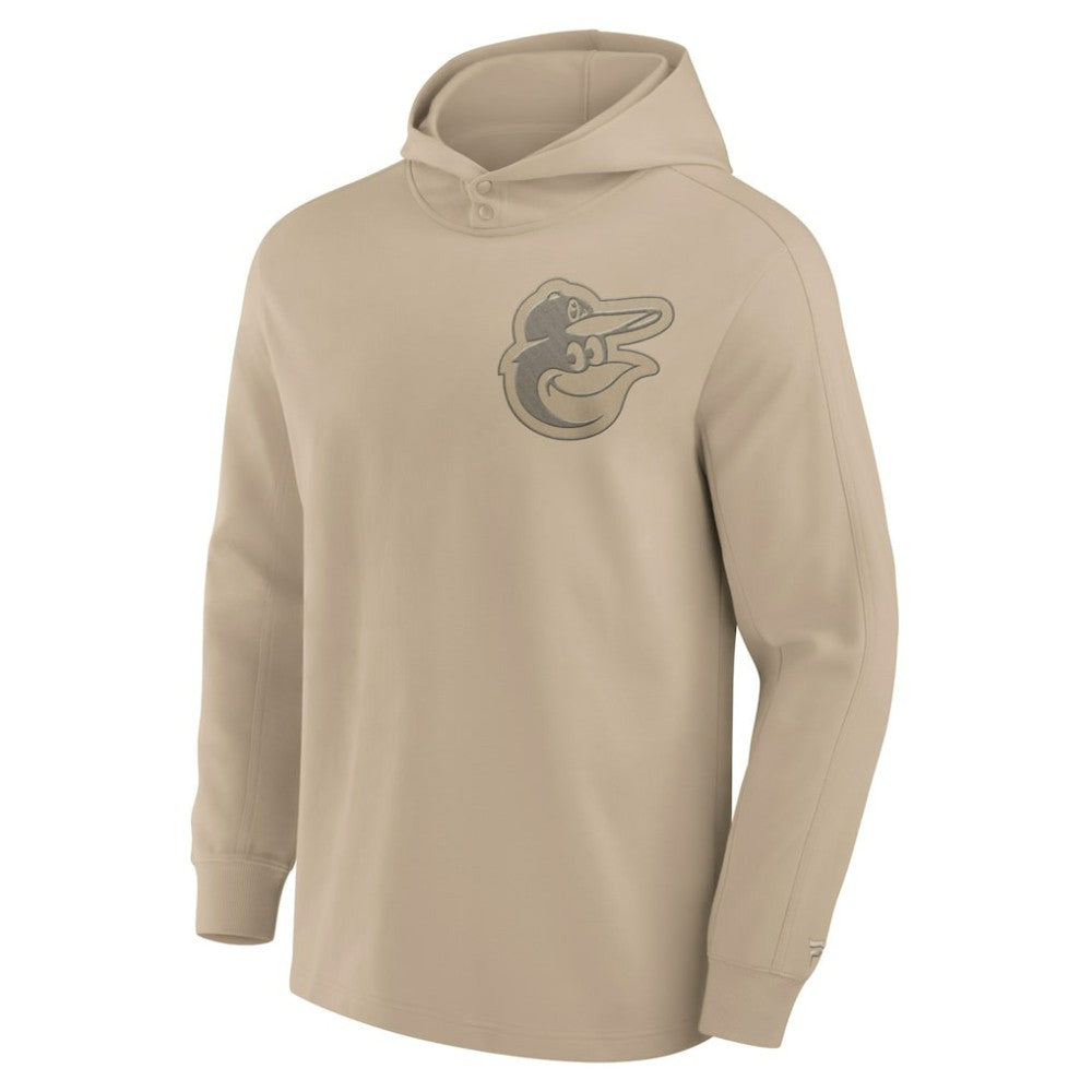 Baltimore Orioles Fanatics Elements Lightweight Fleece Hoodie - Khaki Hoodies