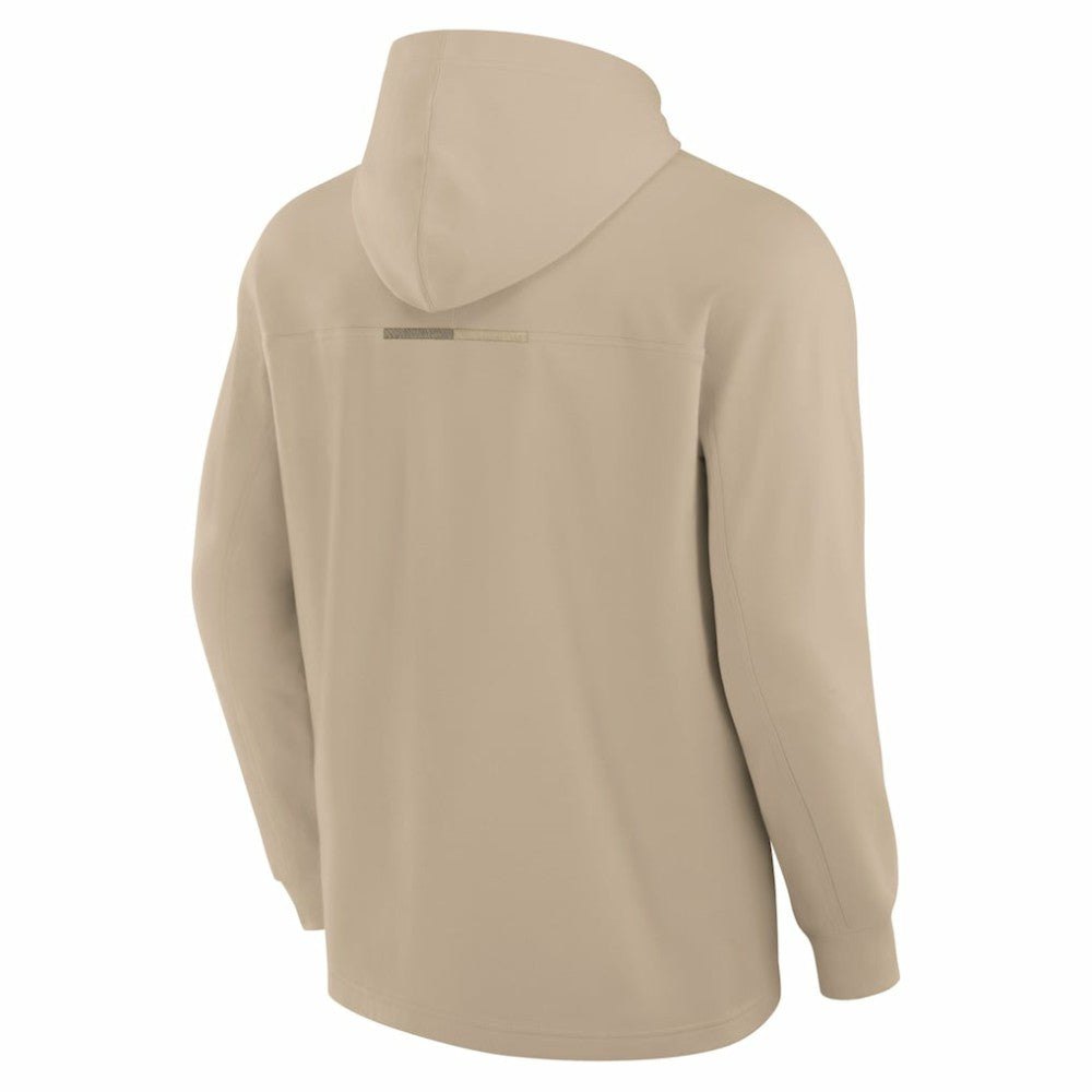 St. Louis Cardinals Fanatics Elements Lightweight Fleece Hoodie - Khaki Hoodies