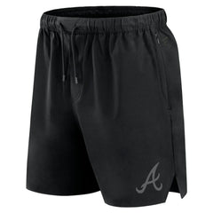 Atlanta Braves Fanatics Front Office Micro Tonal Shorts - Black Shorts