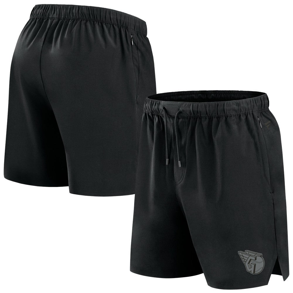 Cleveland Guardians Fanatics Front Office Micro Tonal Shorts - Black Shorts
