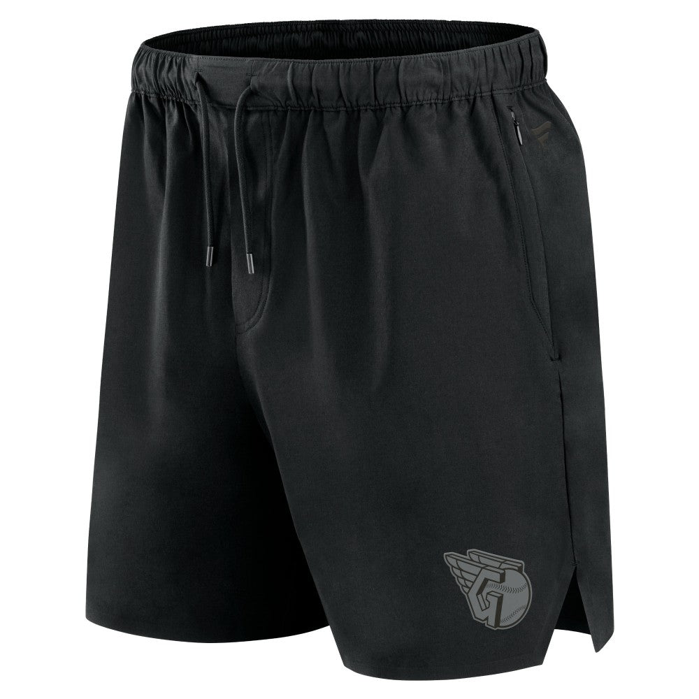Cleveland Guardians Fanatics Front Office Micro Tonal Shorts - Black Shorts