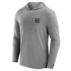 Chicago Cubs Fanatics Front Office Tech Lightweight Hoodie T-Shirt - Black Hoodies