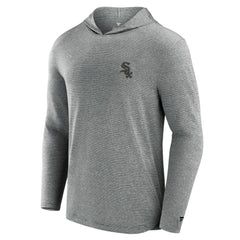Chicago White Sox Fanatics Front Office Tech Lightweight Hoodie T-Shirt - Black Hoodies