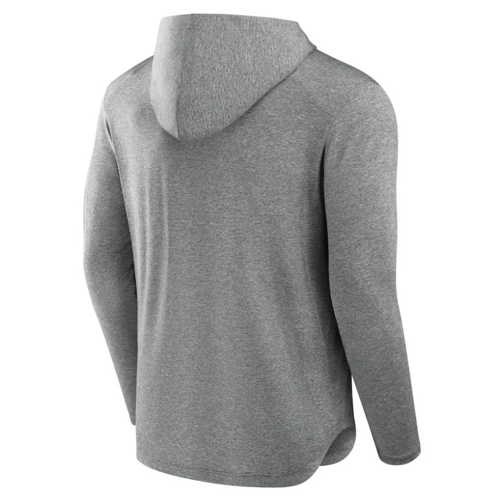 Cleveland Guardians Fanatics Front Office Tech Lightweight Hoodie T-Shirt - Black Hoodies