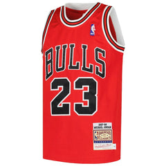 Michael Jordan Chicago Bulls Youth Hardwood Classics 1997/98 Authentic Jersey Red - Mitchell & Ness