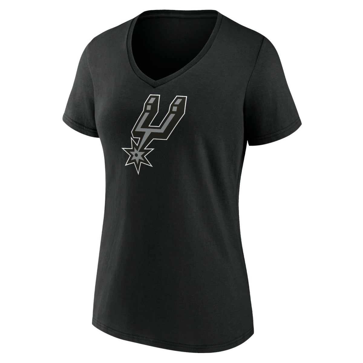 Victor Wembanyama San Antonio Spurs Women's Playmaker Name & Number V-Neck T-Shirt Black