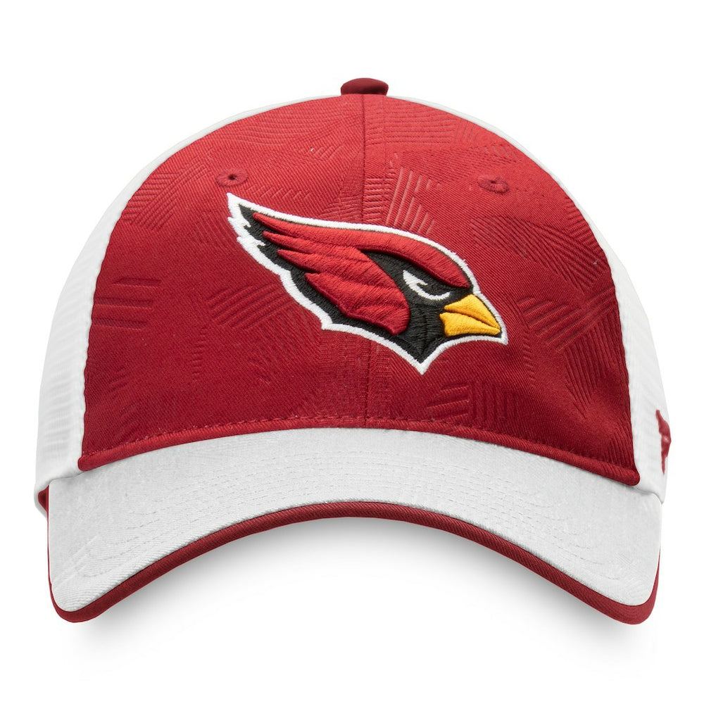 Arizona Cardinals Iconic Defender Trucker Adjustable Hat - Cardinal/White Hats