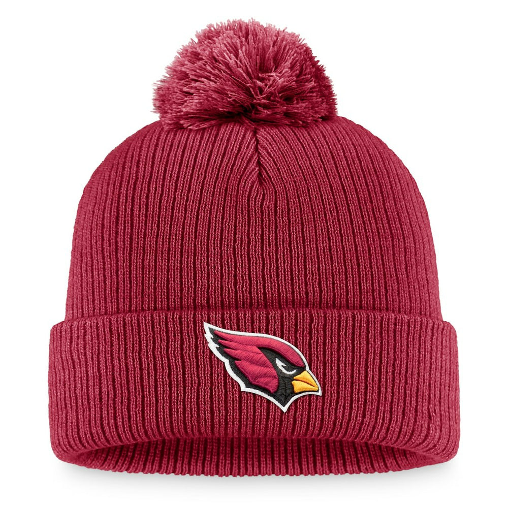 Arizona Cardinals Women's Cuffed Knit Hat with Pom - Cardinal Hats