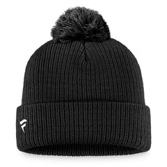 New Orleans Saints Women's Logo Cuffed Knit Hat with Pom - Black Hats