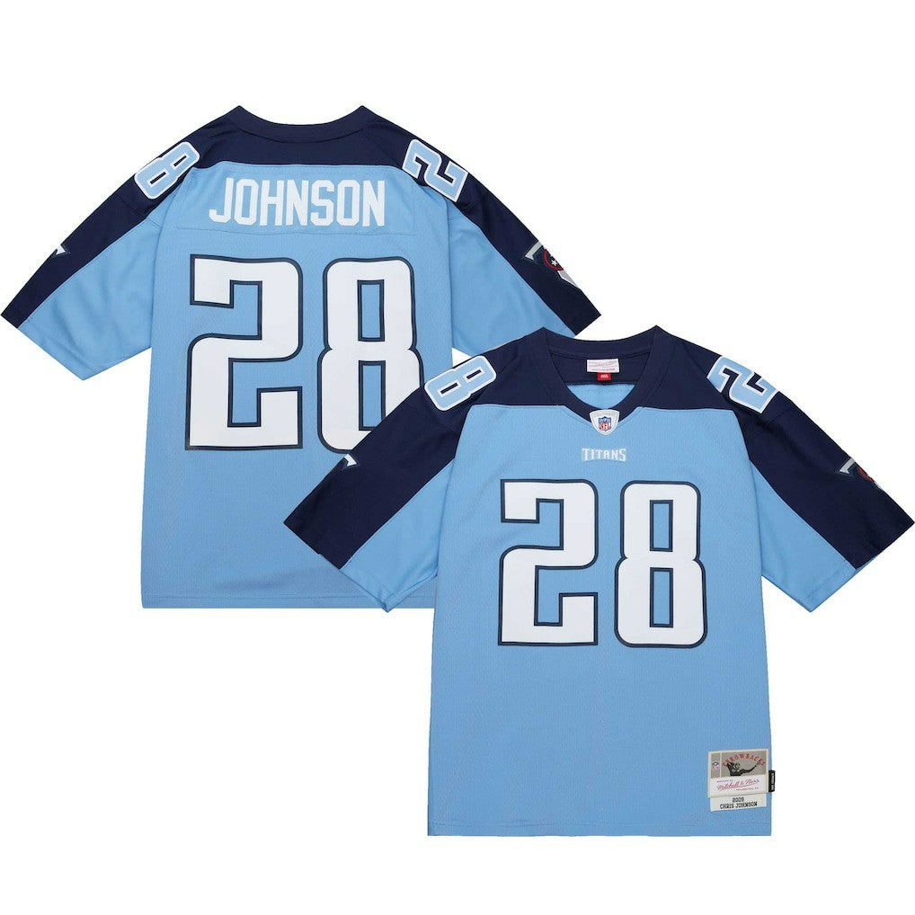 Chris Johnson Tennessee Titans Legacy Replica Jersey - Light Blue Jerseys