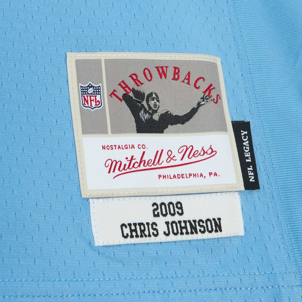 Chris Johnson Tennessee Titans Legacy Replica Jersey - Light Blue Jerseys