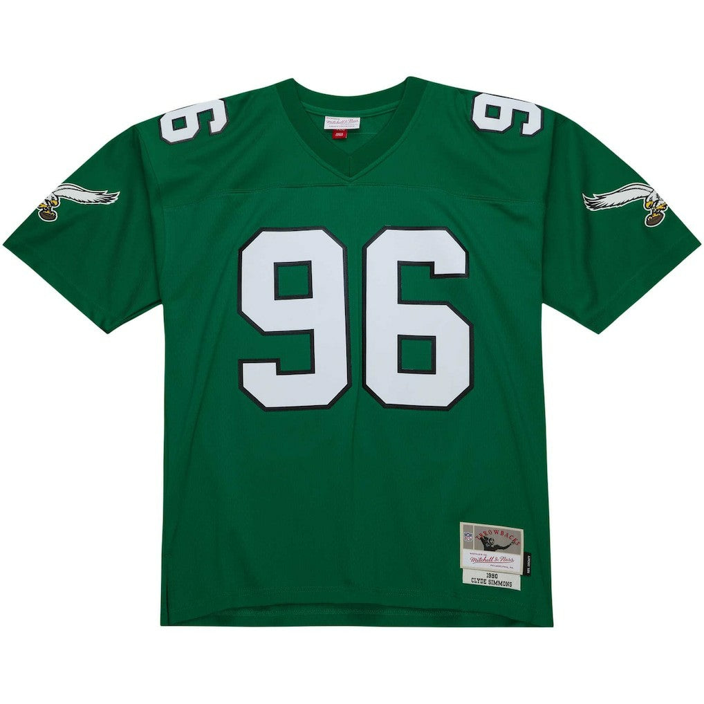 Clyde Simmons Philadelphia Eagles Legacy Replica Jersey - Kelly Green Jerseys