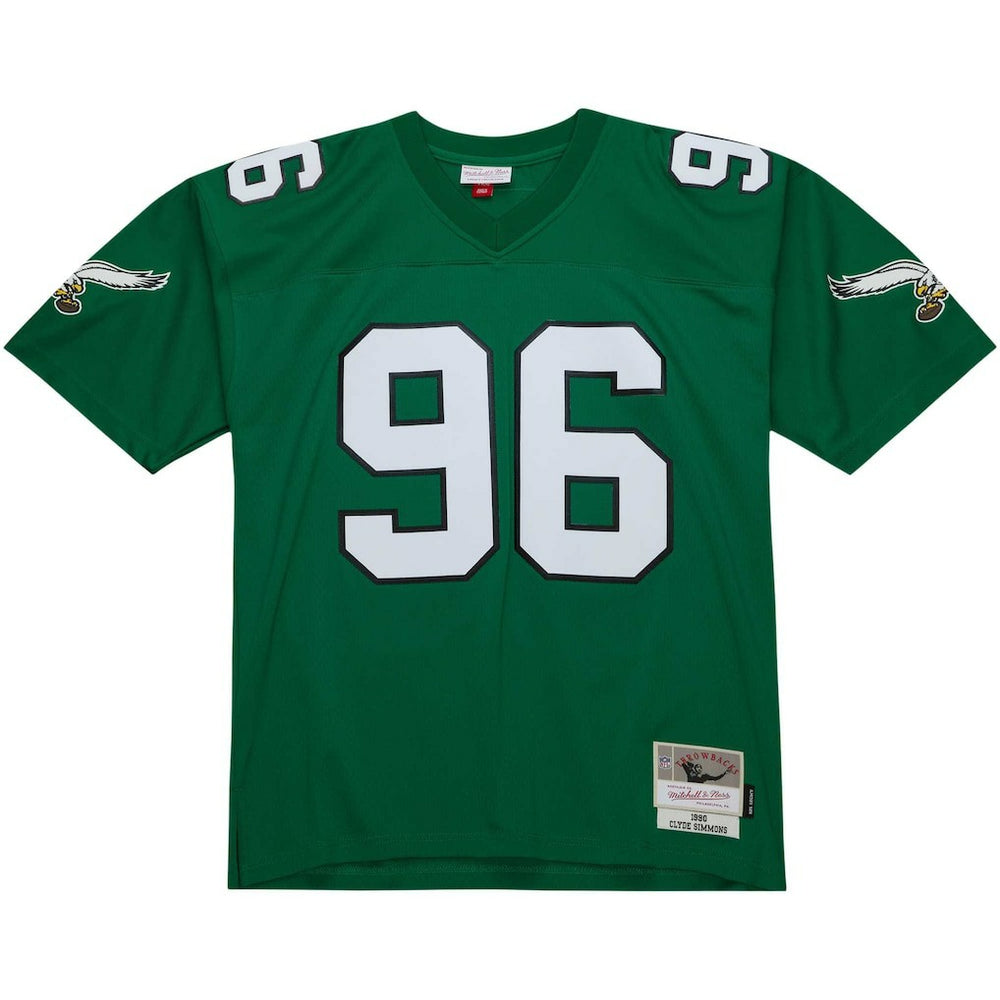 Clyde Simmons Philadelphia Eagles Legacy Replica Jersey - Kelly Green Jerseys