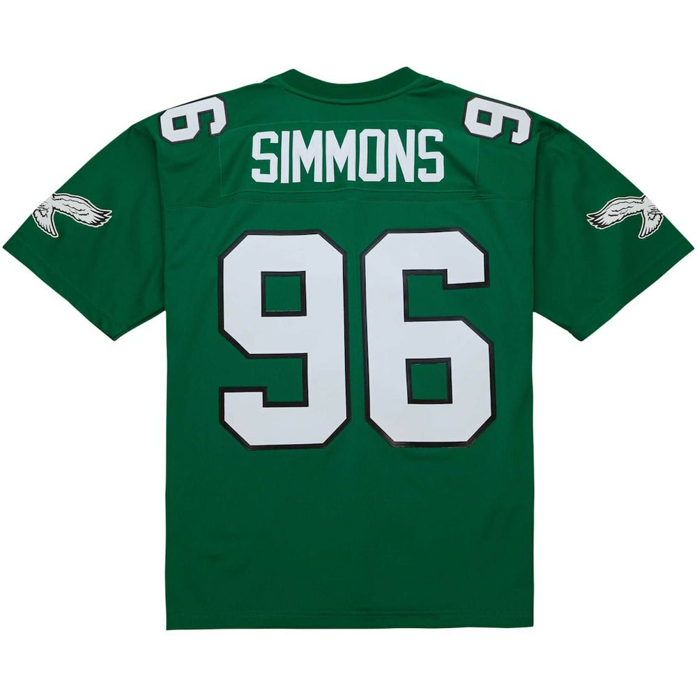 Clyde Simmons Philadelphia Eagles Legacy Replica Jersey - Kelly Green Jerseys