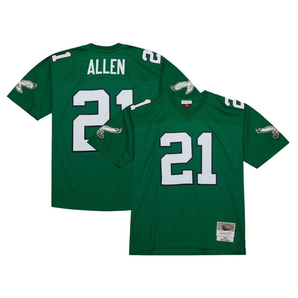 Eric Allen Philadelphia Eagles Legacy Replica Jersey - Kelly Green Jerseys