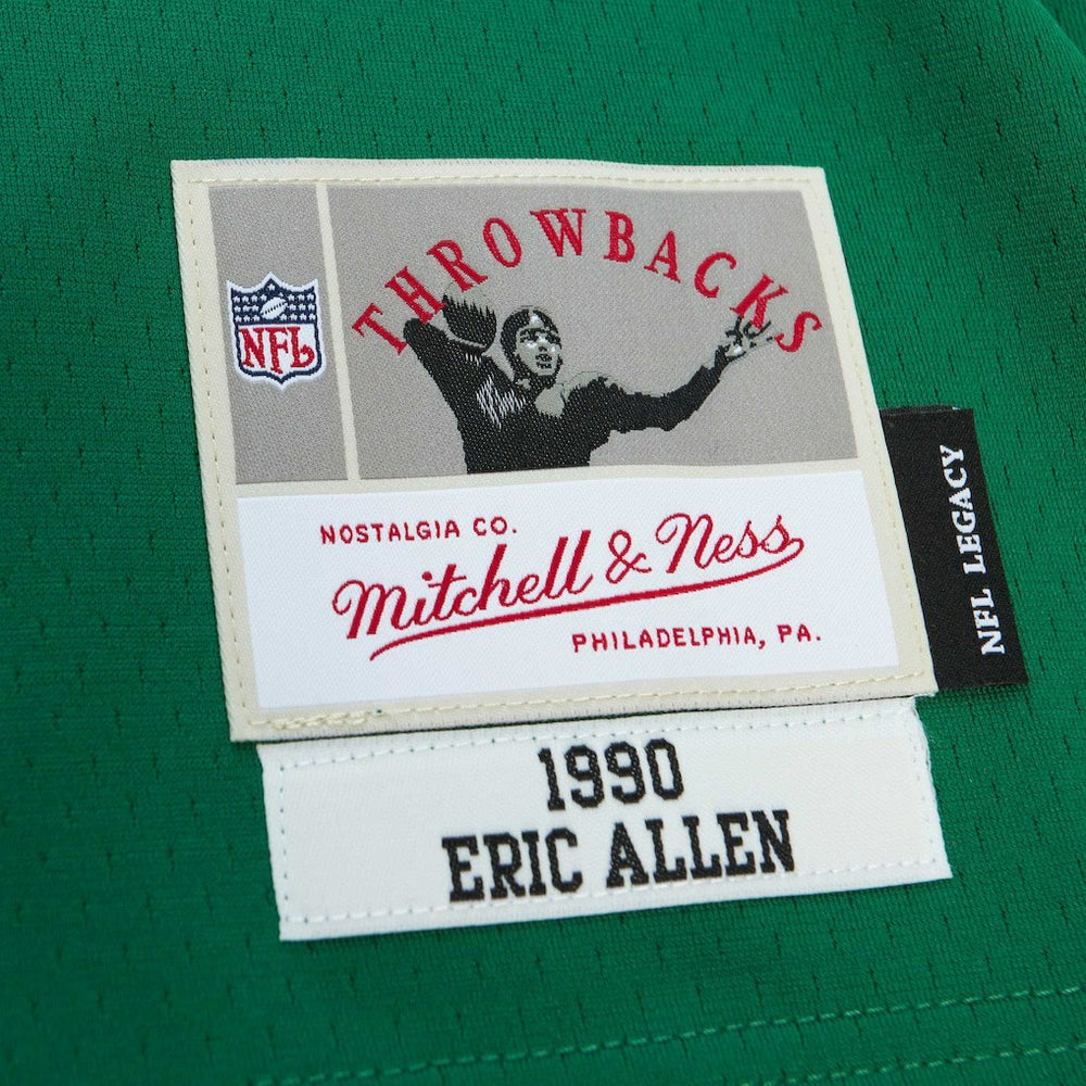 Eric Allen Philadelphia Eagles Legacy Replica Jersey - Kelly Green Jerseys
