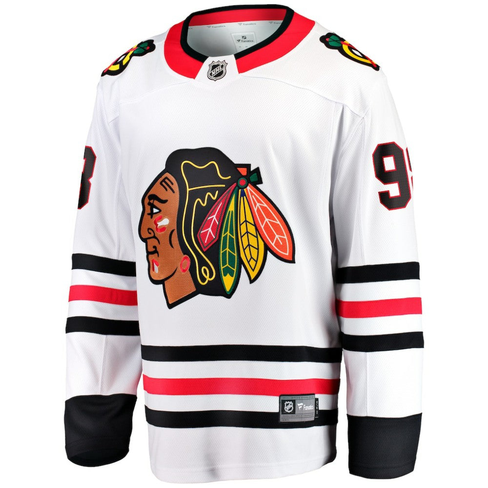 Connor Bedard Chicago Blackhawks Fanatics Away Breakaway Player Jersey - White | US 200363411