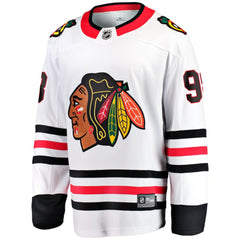 Connor Bedard Chicago Blackhawks Fanatics Away Breakaway Player Jersey - White | US 200363411