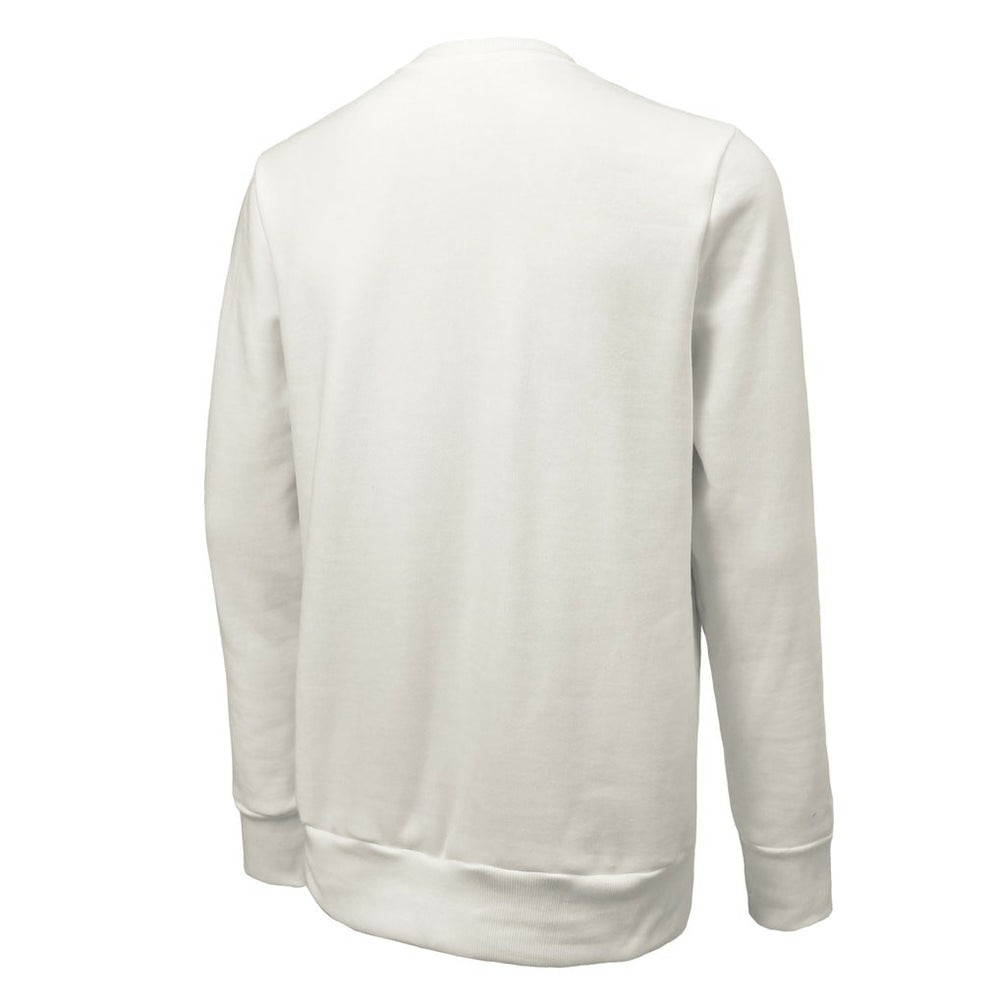 Atlanta Falcons Majestic Threads Unisex Sundays Block Letter Crewneck Pullover Sweatshirt - White Pullover