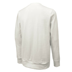 Atlanta Falcons Majestic Threads Unisex Sundays Block Letter Crewneck Pullover Sweatshirt - White Pullover