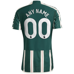 Manchester United 2023/24 Away Custom Jersey Green - Adidas outlet
