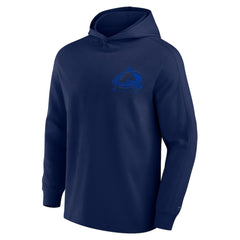 Colorado Avalanche Fanatics Elements Lightweight Tri-Blend Fleece Hoodie - Navy | US 200363647
