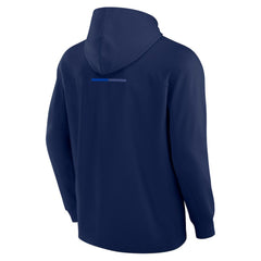 Colorado Avalanche Fanatics Elements Lightweight Tri-Blend Fleece Hoodie - Navy | US 200363647
