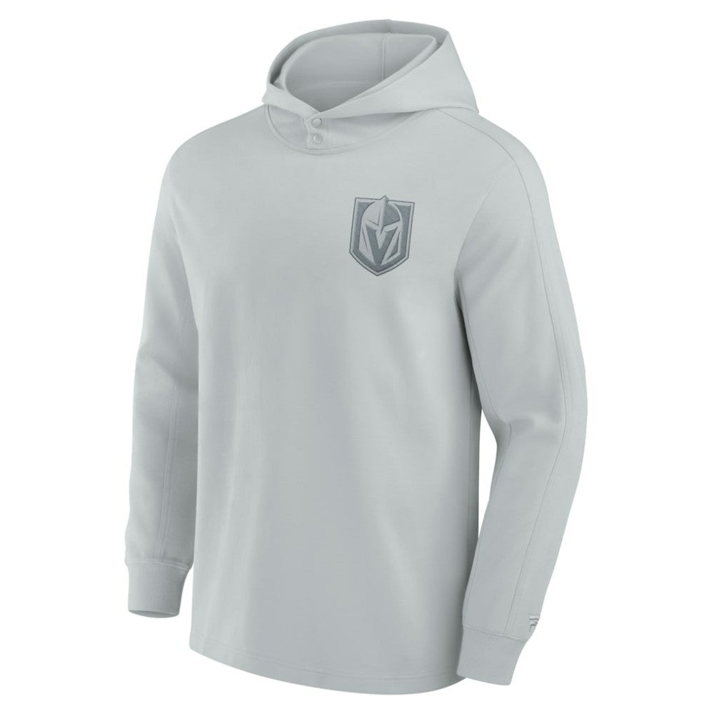 Vegas Golden Knights Fanatics Elements Lightweight Tri-Blend Fleece Hoodie - Gray | US 200363654