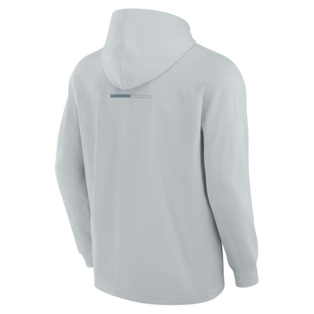 Pittsburgh Penguins Fanatics Elements Lightweight Tri-Blend Fleece Hoodie - Gray | US 200363658