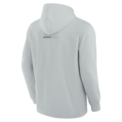 Pittsburgh Penguins Fanatics Elements Lightweight Tri-Blend Fleece Hoodie - Gray | US 200363658