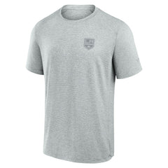 Los Angeles Kings Fanatics Front Office Tech T-Shirt - Gray | US 200363784